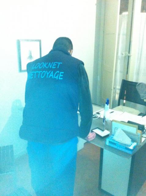 Nettoyage des bureaux